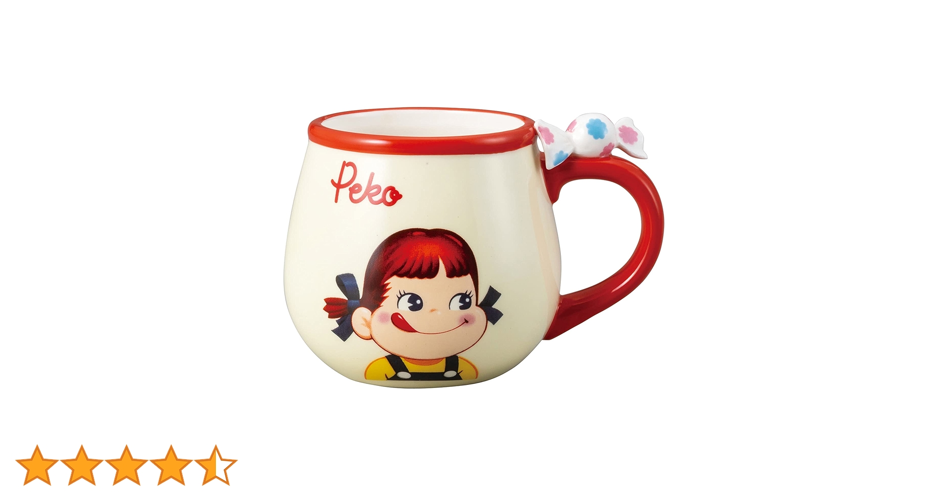 Amazon｜サンアート 不二家 ペコちゃん Peko フィギュア付 磁器